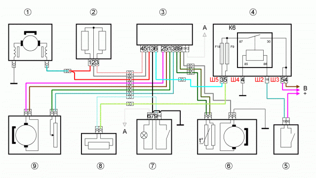 Схема управления отопителем ВАЗ-2110 (схема_отопителя_2110.gif)
